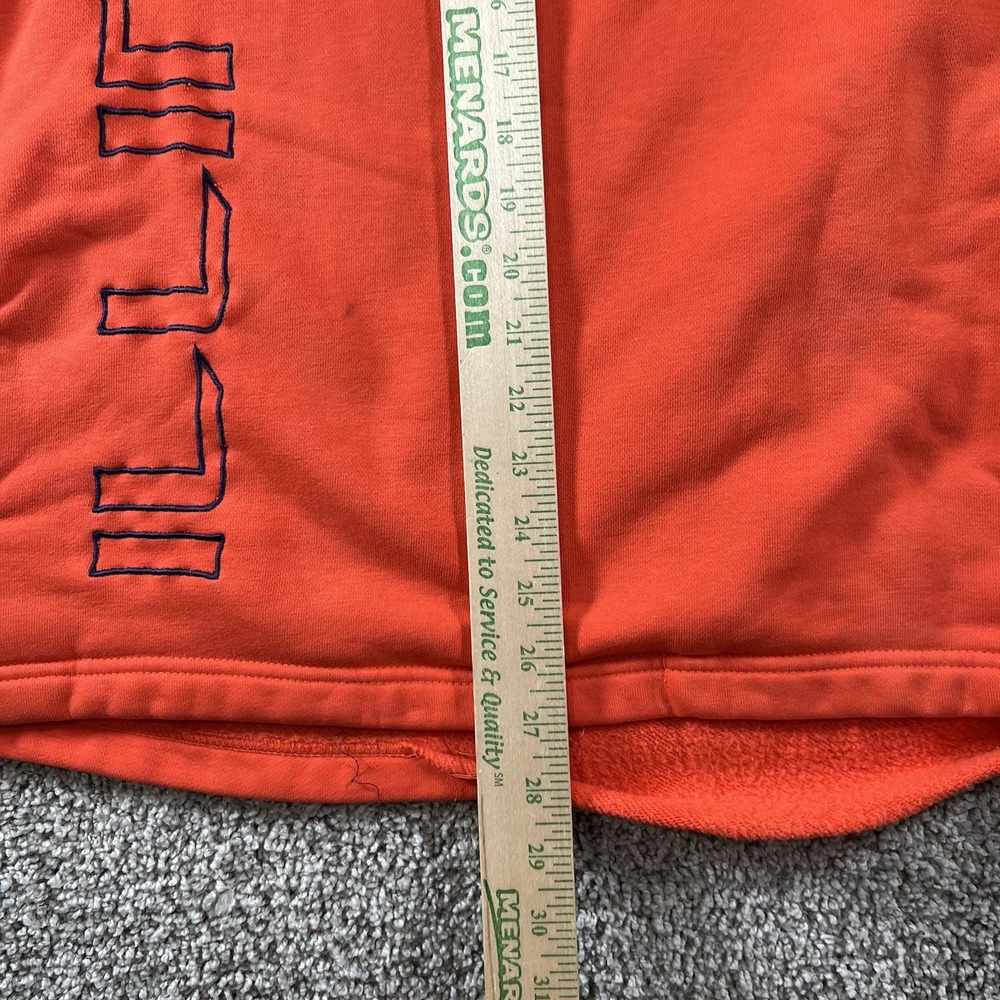 Vintage Fighting Illini Columbia Sweater Mens‎ Medium Embroidered Logo Hoodie - Picture 10 of 11